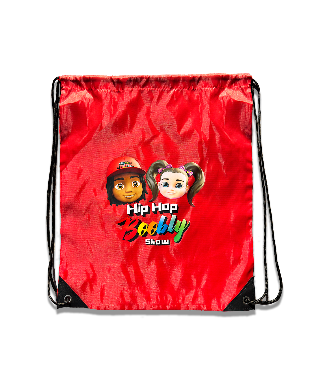 HipHop Boobly Show Drawstring Bag – Kids Backpack