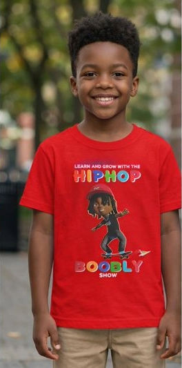 HipHop Boobly Skate Park T-Shirt for Kids