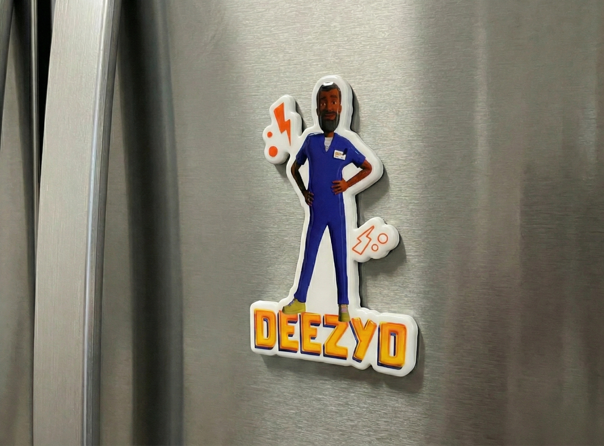HipHop Boobly Show Character Magnet Pack (Set of 5)