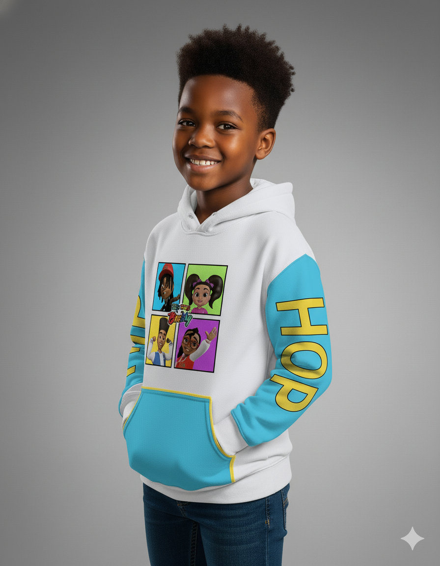 Kids HipHop Boobly Hoodie