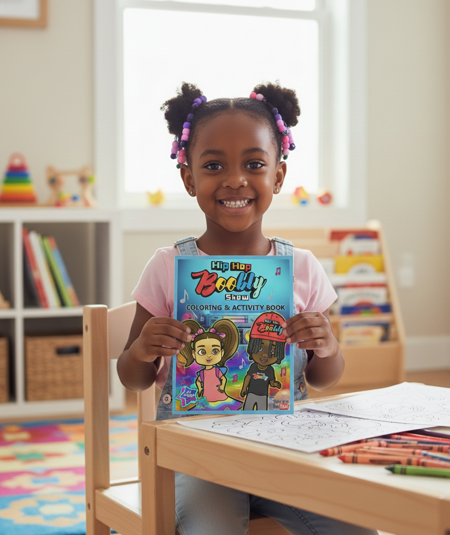 HipHop Boobly – Learning Rhymes Activity Book