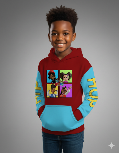 Kids HipHop Boobly Hoodie
