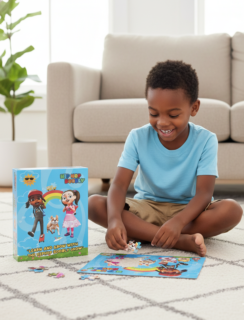 HipHop Boobly Learning Rhymes Puzzle