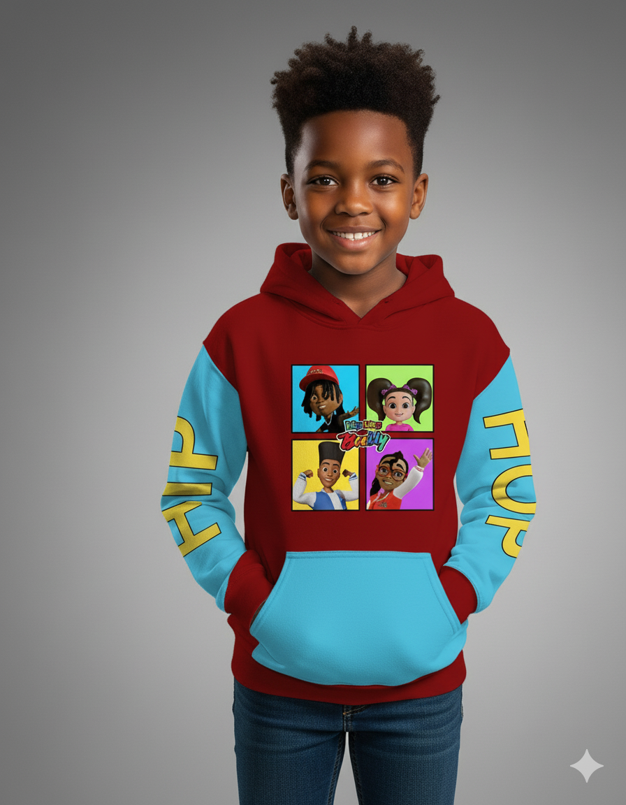 Kids HipHop Boobly Hoodie