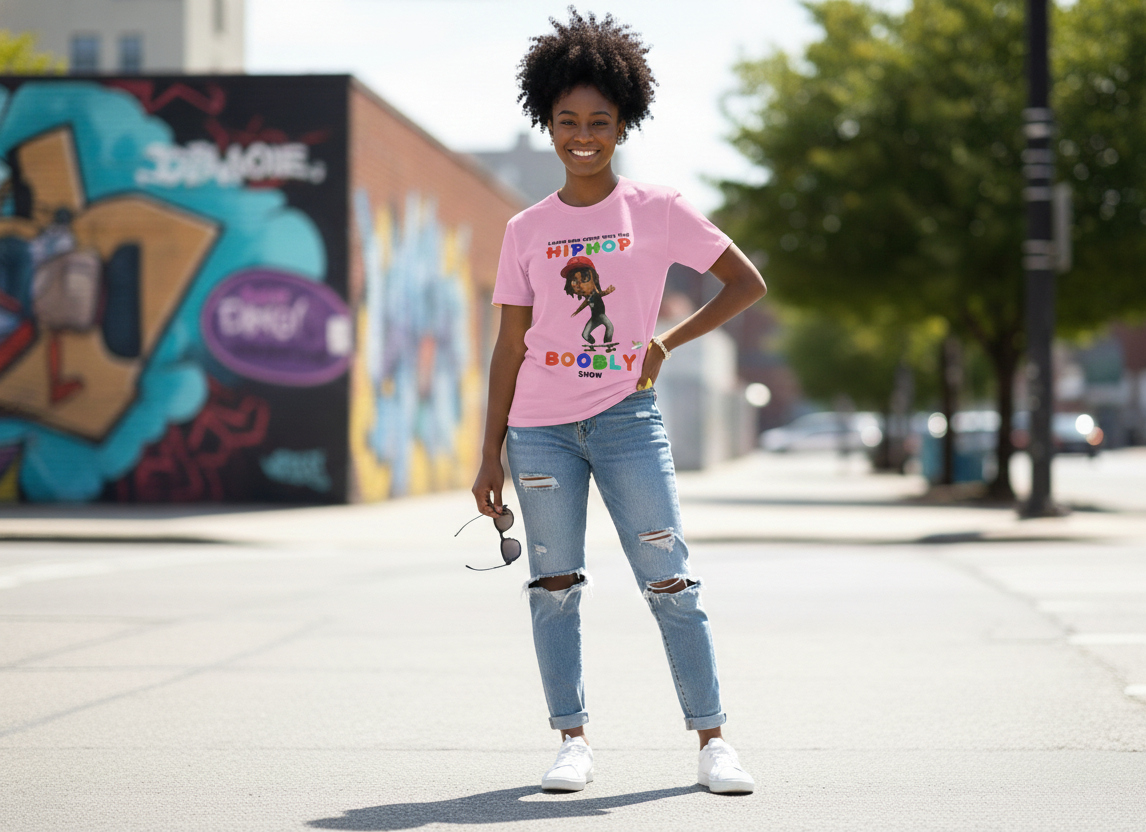 Adult Mimi Pink Style T-Shirt