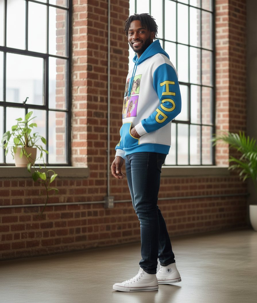 Adult Hip Hop Boobly Hoodie