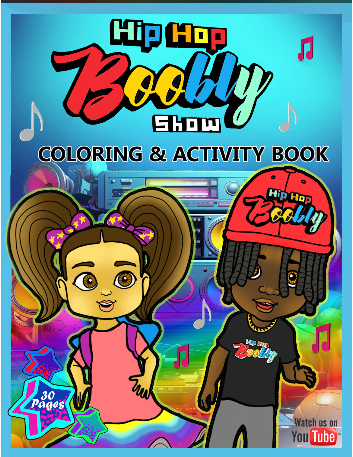 HipHop Boobly – Learning Rhymes Activity Book