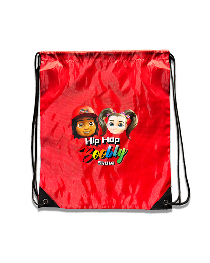 HipHop Boobly Show Drawstring Bag – Kids Backpack