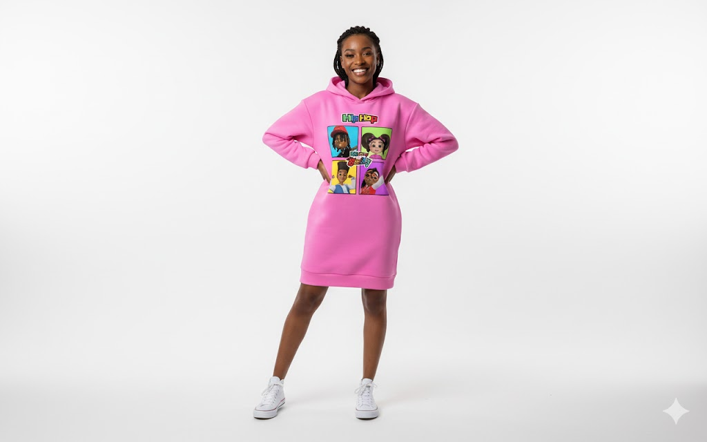 Mommy & Me Hoodie Dress