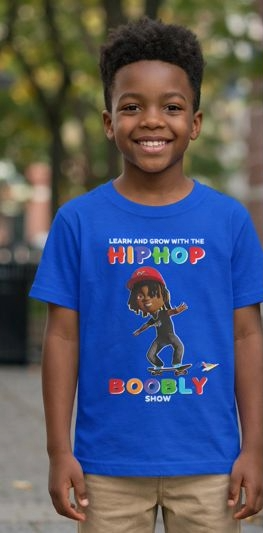 HipHop Boobly Skate Park T-Shirt for Kids