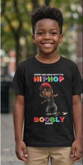 HipHop Boobly Skate Park T-Shirt for Kids